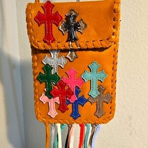 Ole' Cross-Embellished Crossbody